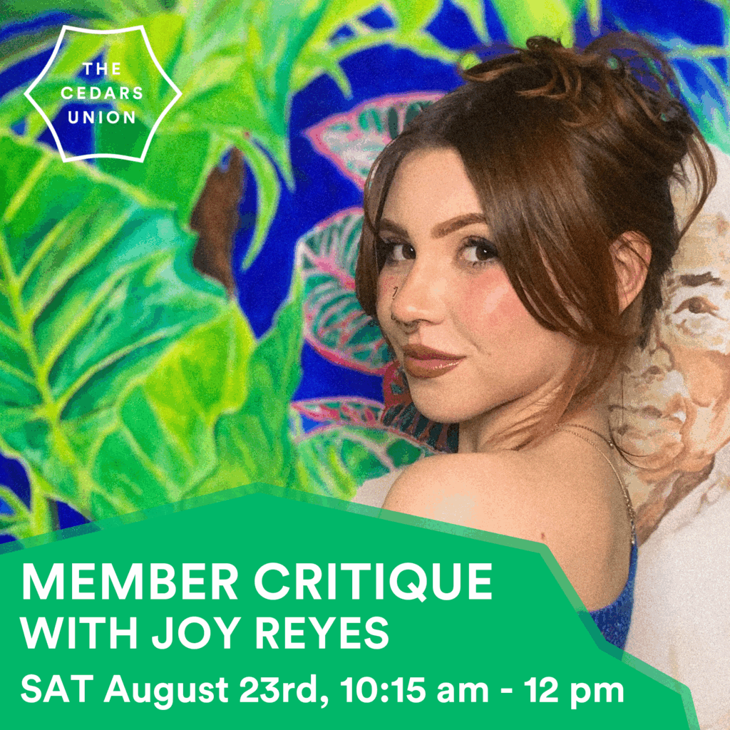 Member Critique w/ Joy Reyes
