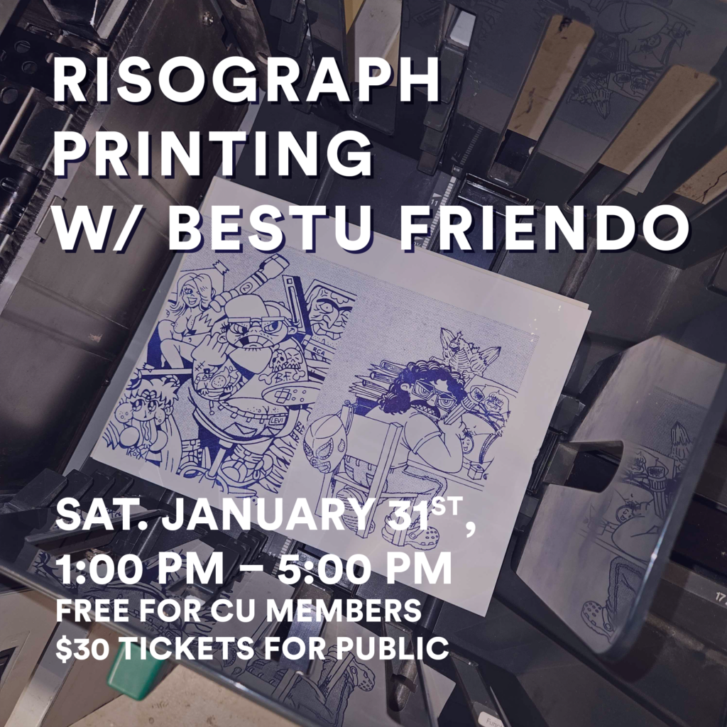 Risograph Printing w/ Bestu Friendo
