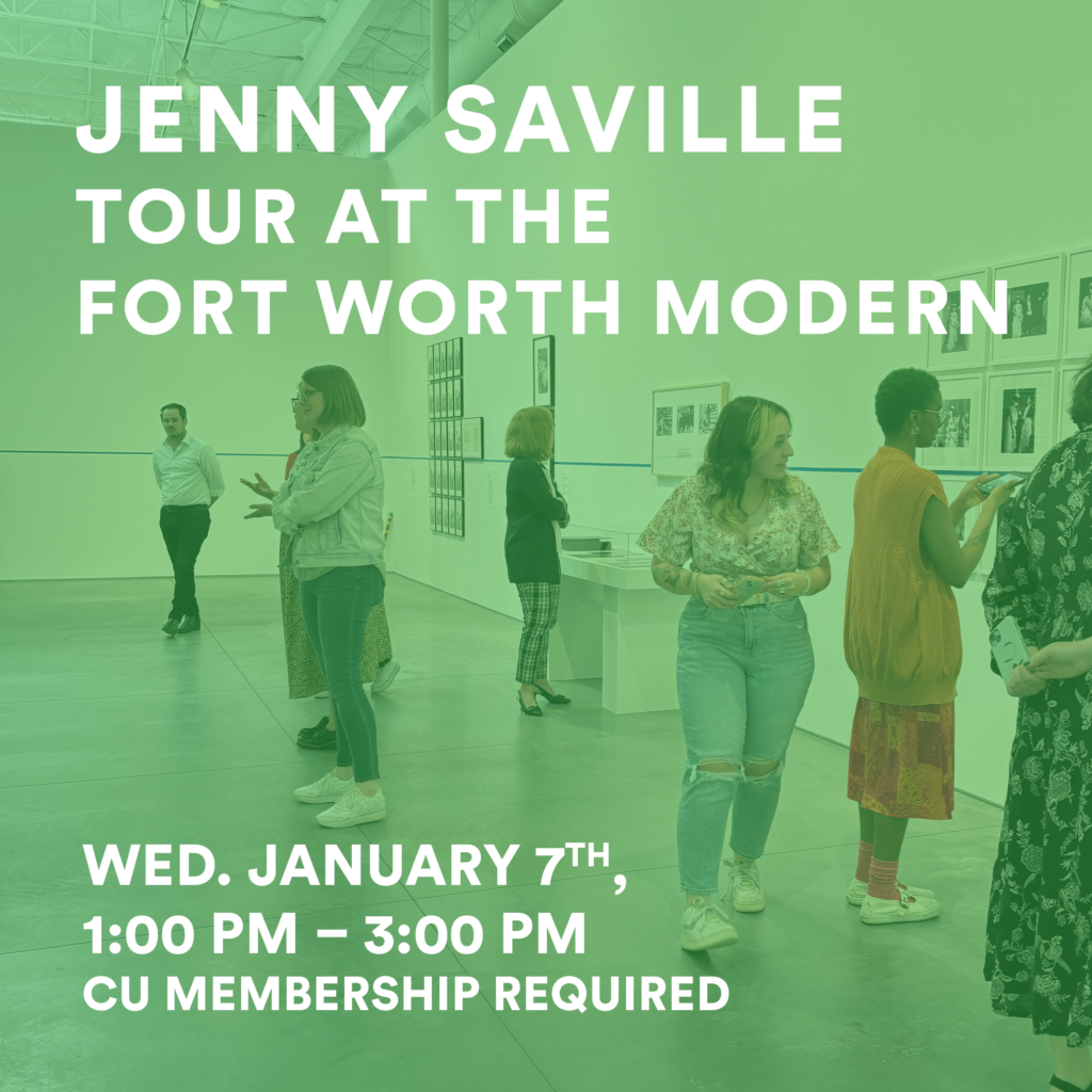 Jenny Saville Tour at The Fort Worth Modern