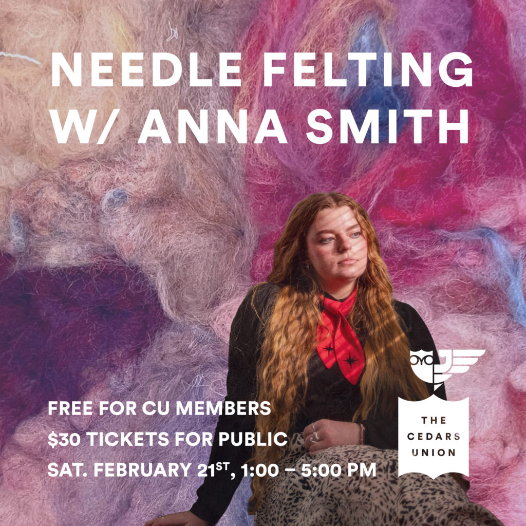 Needle Felting w/ Anna Smith