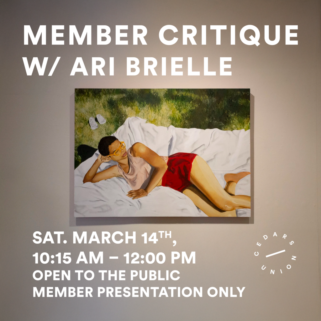 Member Critique w/ Ari Brielle