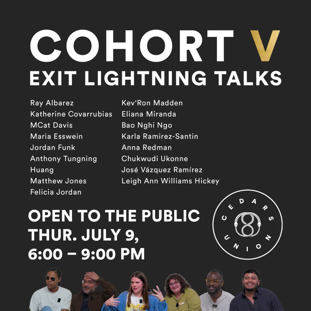 Cohort V Exit Lightning Talks
