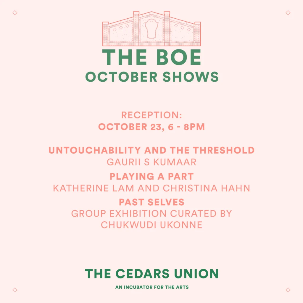 October The BOE Exhibition Receptions