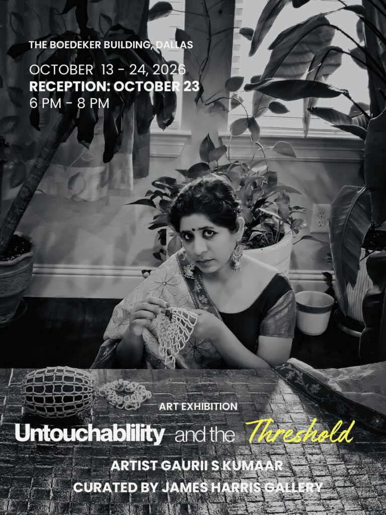 Untouchability and the Threshold – Solo Exhibition by Gaurii S Kumaar