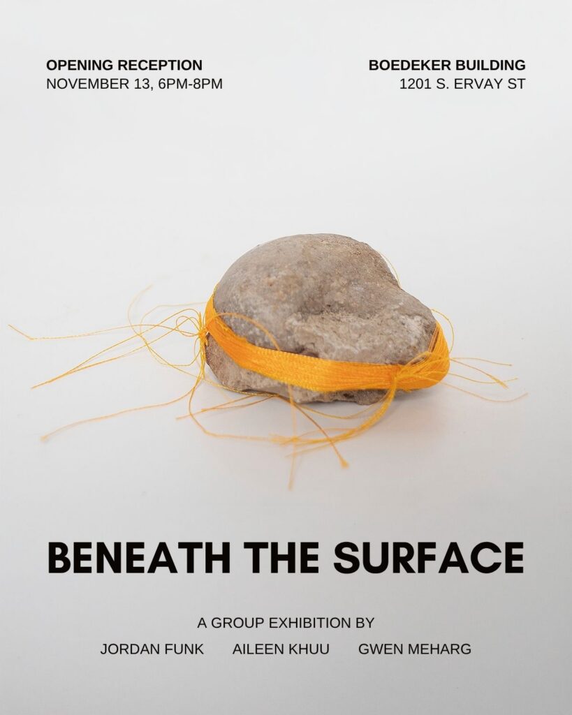 Beneath the Surface – Jordan Funk, Aileen Khuu, and Gwen Meharg